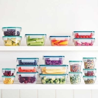 snapware-plastic-food-storage-container-set