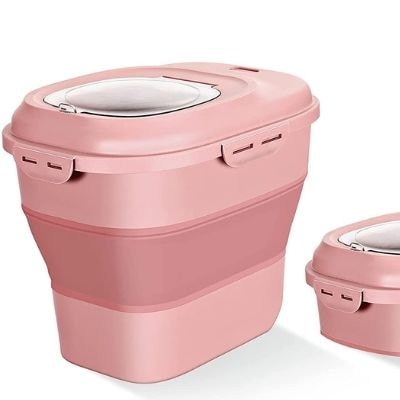 collapsible-dog-food-container