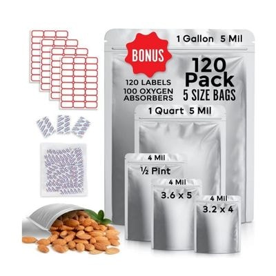 Prilux Mylar Bags