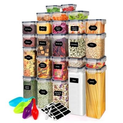 Airtight Food Storage Containers 25 Piece Set