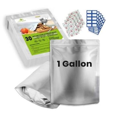 Mylar Bag + Oxygen Absorber