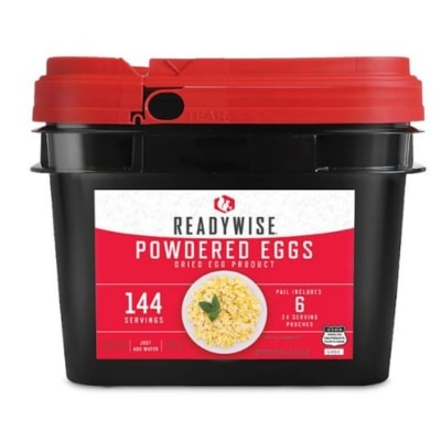 ReadyWise Emergency Food Supply Freeze-Dried Powdered Eggs