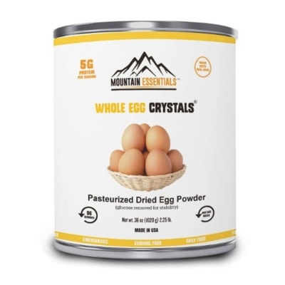 Mountain Essentials Dehydrated Whole Powdered Egg Crystals